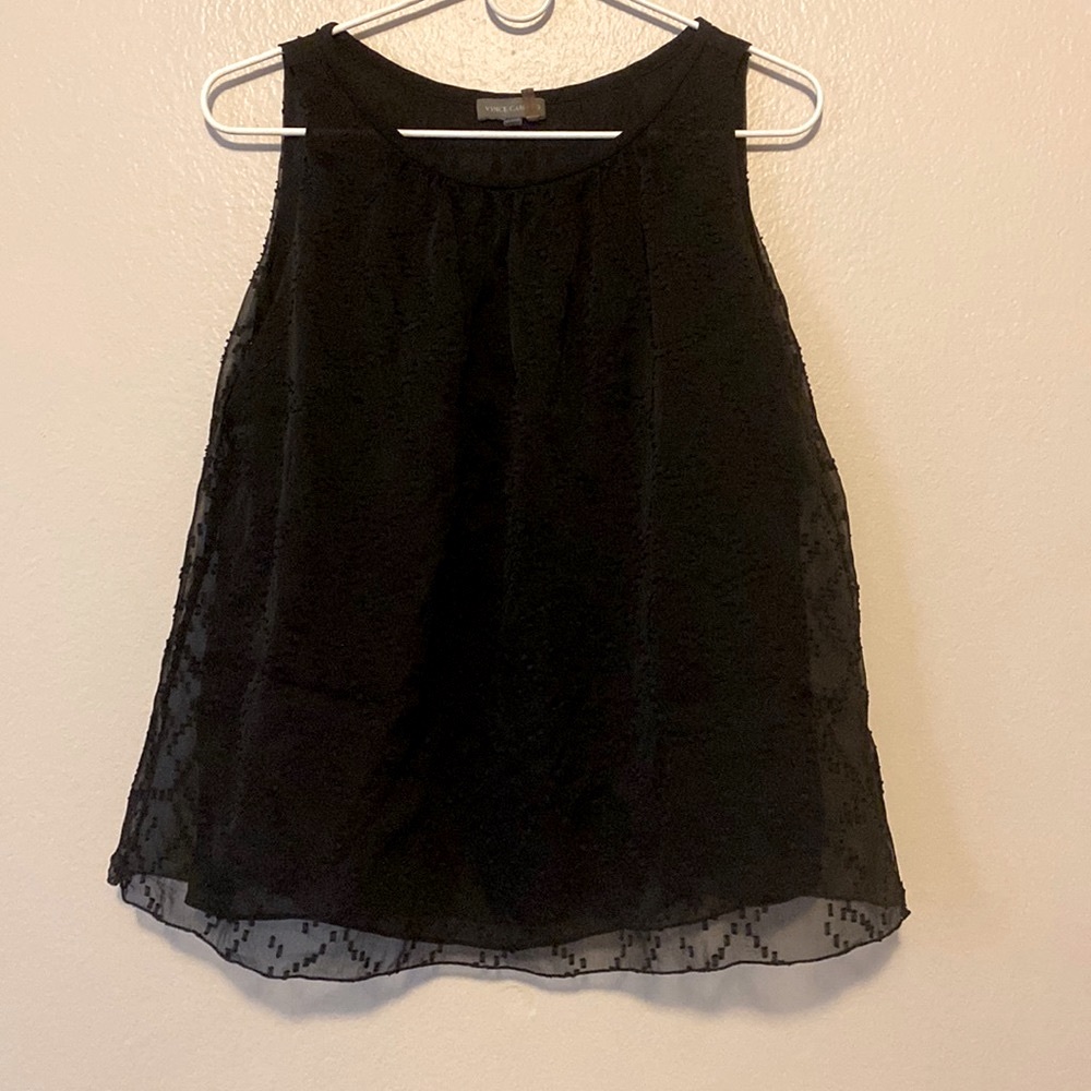 Vince Camuto | size PXXS | black sleeveless top